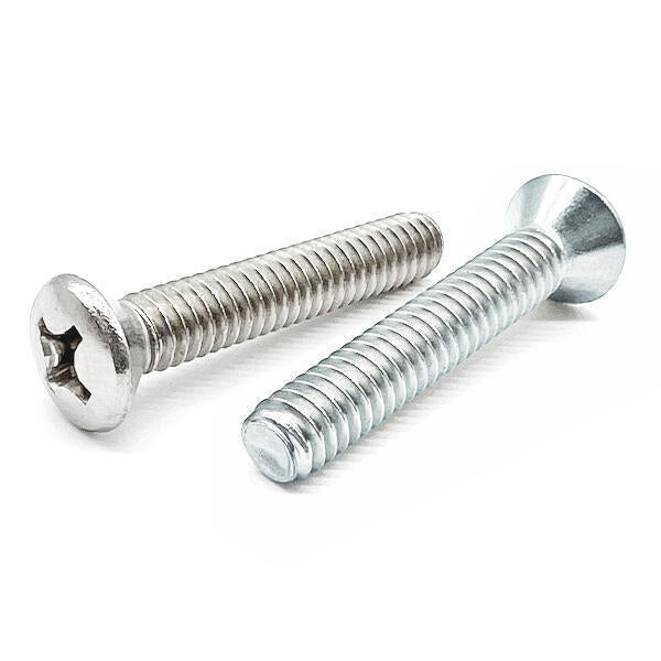 Phillips Oval Head Machine Screws