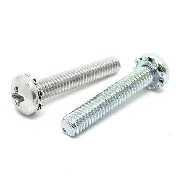 Phillips Pan External Sems Machine Screws