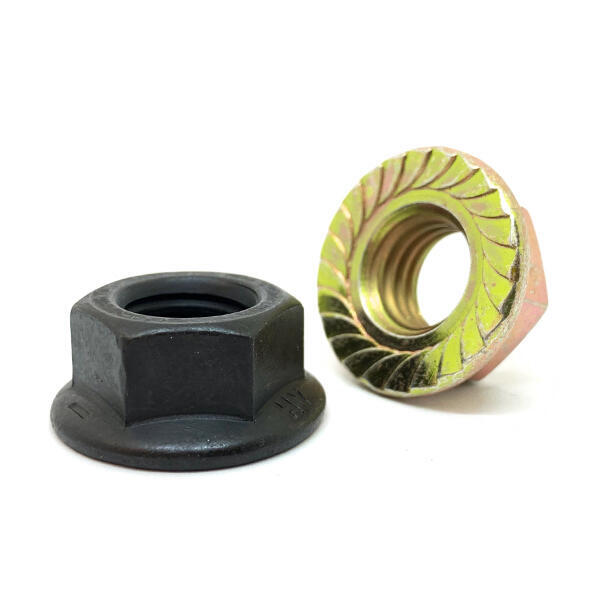 Grade 8 Serrated Hex Flange Lock Nuts