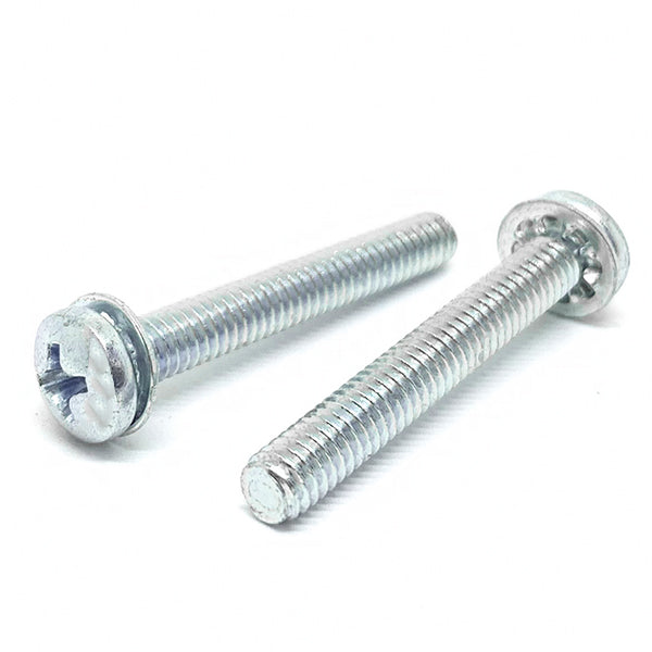 Grade 2 Phillips Pan Internal Sems Machine Screws
