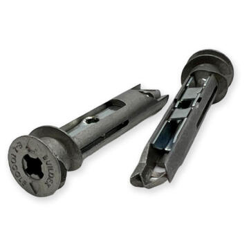 9/16 x 2-1/2 USA Made E-Z Anchor Toggle Zinc Die Cast for use w/#8 Screws