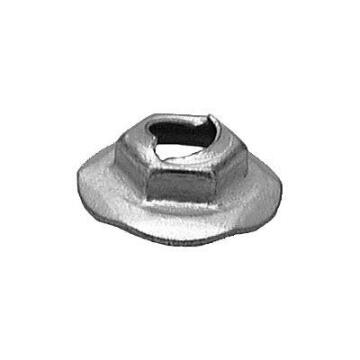 5/16" Stud Hex Washer Thread Cutting Nut, 1/2" Wrench, 7/8" Washer, Zinc