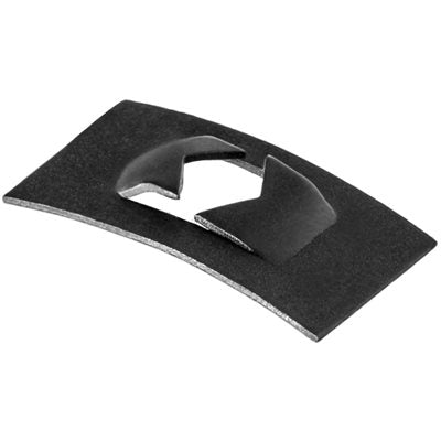 #10-24 Flat Rectangular Speed Nut, Phosphate + 2 Coats Black Paint