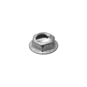 3/16" Stud Hex Washer Thread Cutting Nut, 3/8" Wrench, 1/2" Washer, Zinc