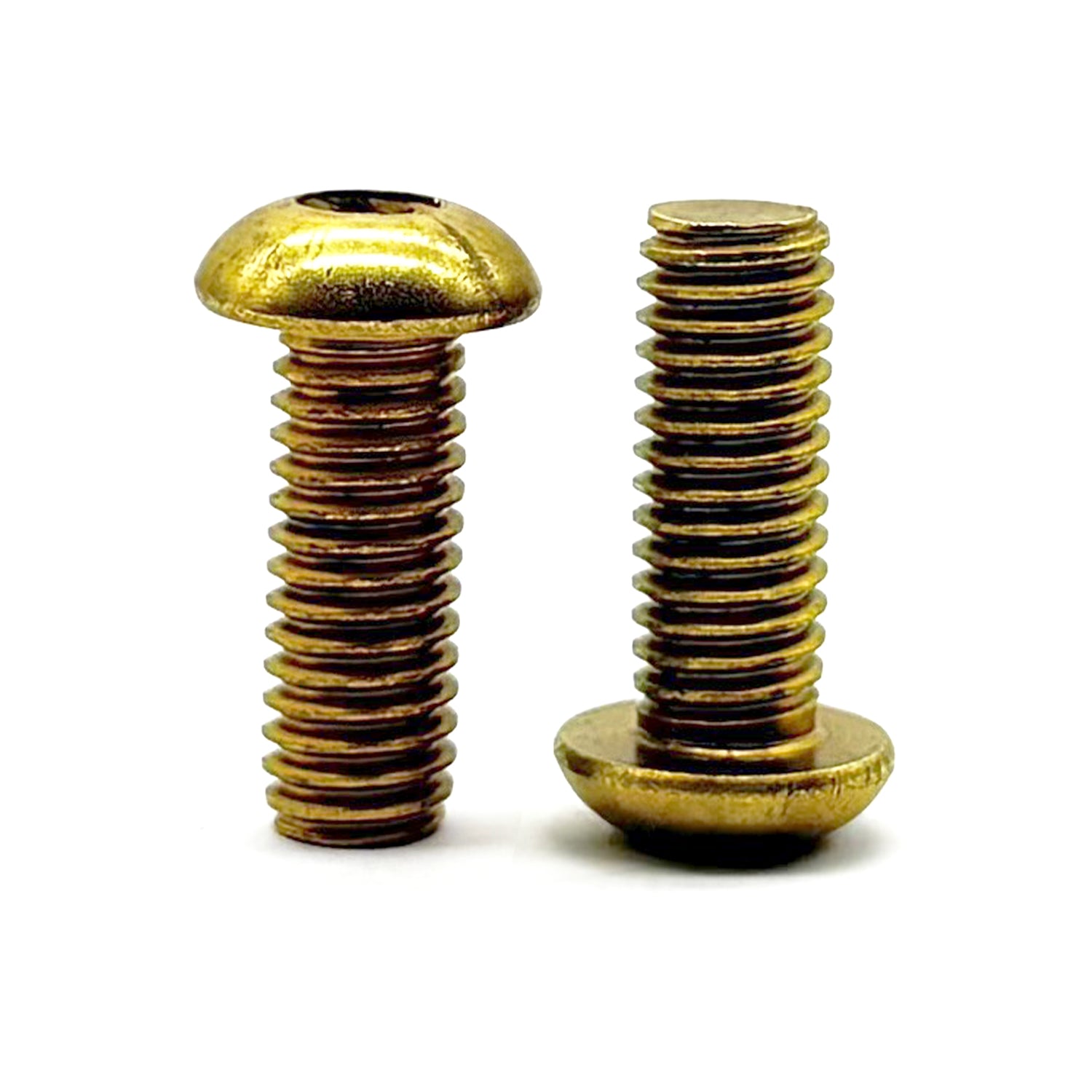 #10-24x1-1/2" Brass Socket Head Cap Screw