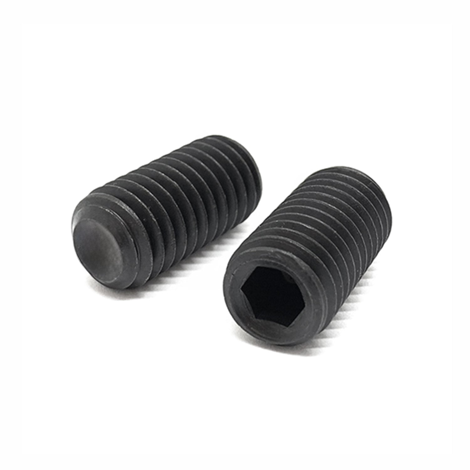 1/2"-20x7/8" Alloy Flat Point Allen Socket Set Screw Black Oxide