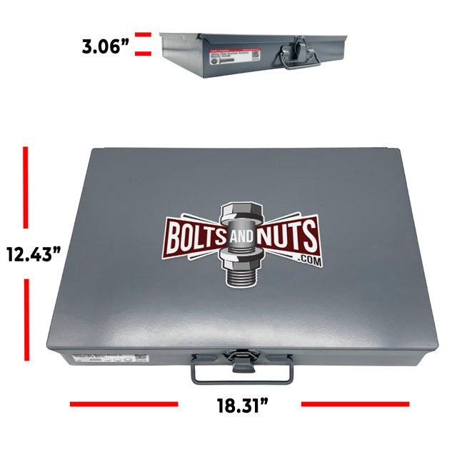 7/16"-14 Coarse Grade 5 Hex Cap Screws, Nuts, & Washers - 264 PCS