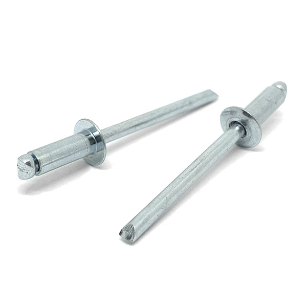 1/8" Dia 1/4"-5/16" (45)  Grip - Dome Head Blind Rivets Alum/Alum Mandrel