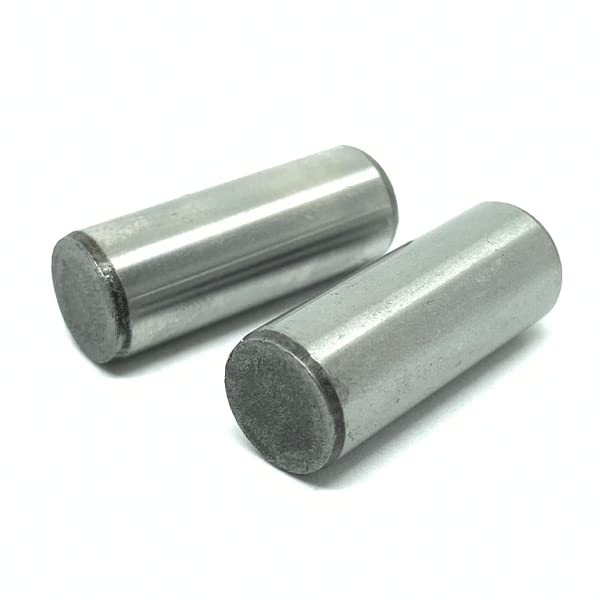 3/8"x3/4" .001 Oversize Dowel Pins, Alloy Steel, Plain