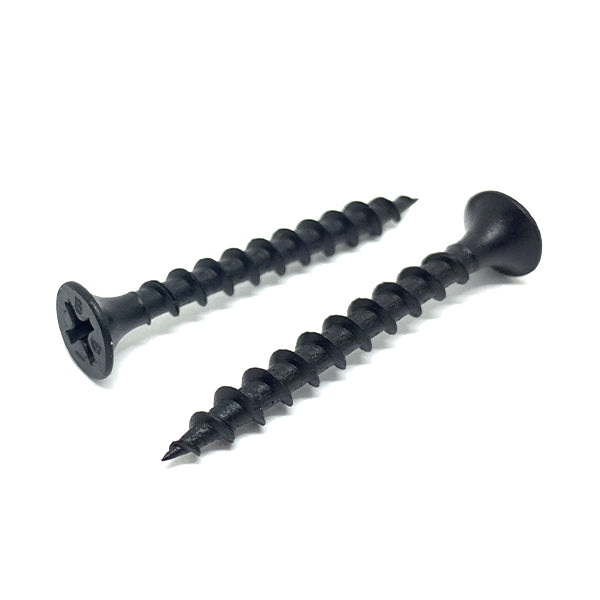 #6-18x2-1/4" Steel Bugle Head Drywall Screws Piercing Point Phos & Oil