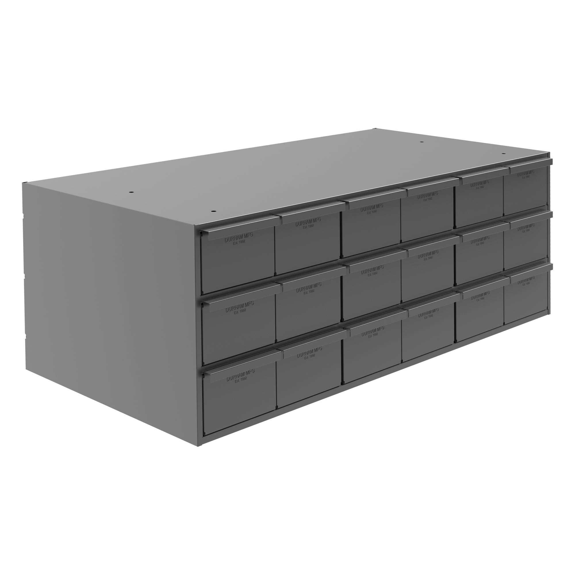 18 XL Drawer Metal Storage Rack Cabinet