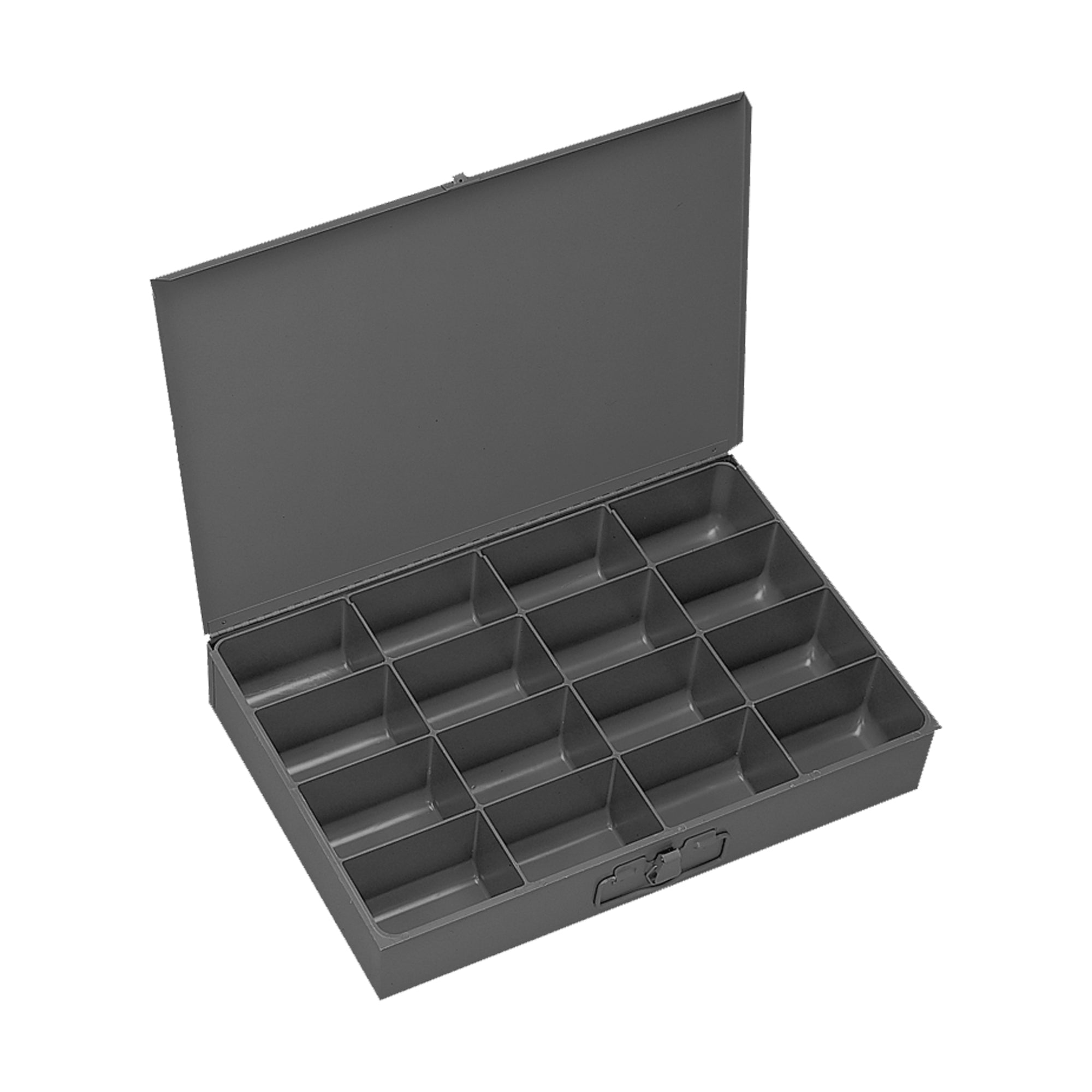 16 Hole Metal Locking Drawer Compartment Box