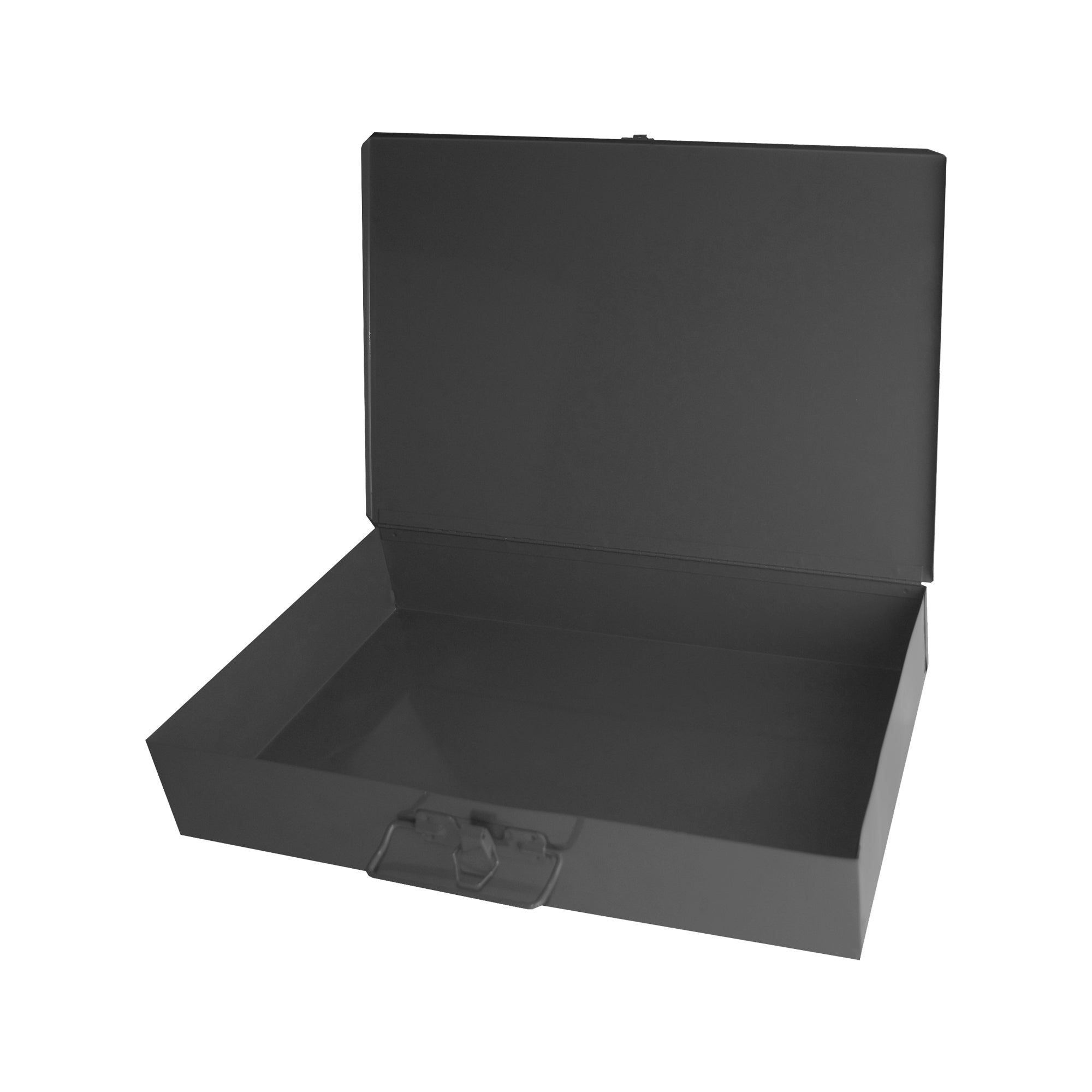 Empty Metal Locking Drawer Compartment Box