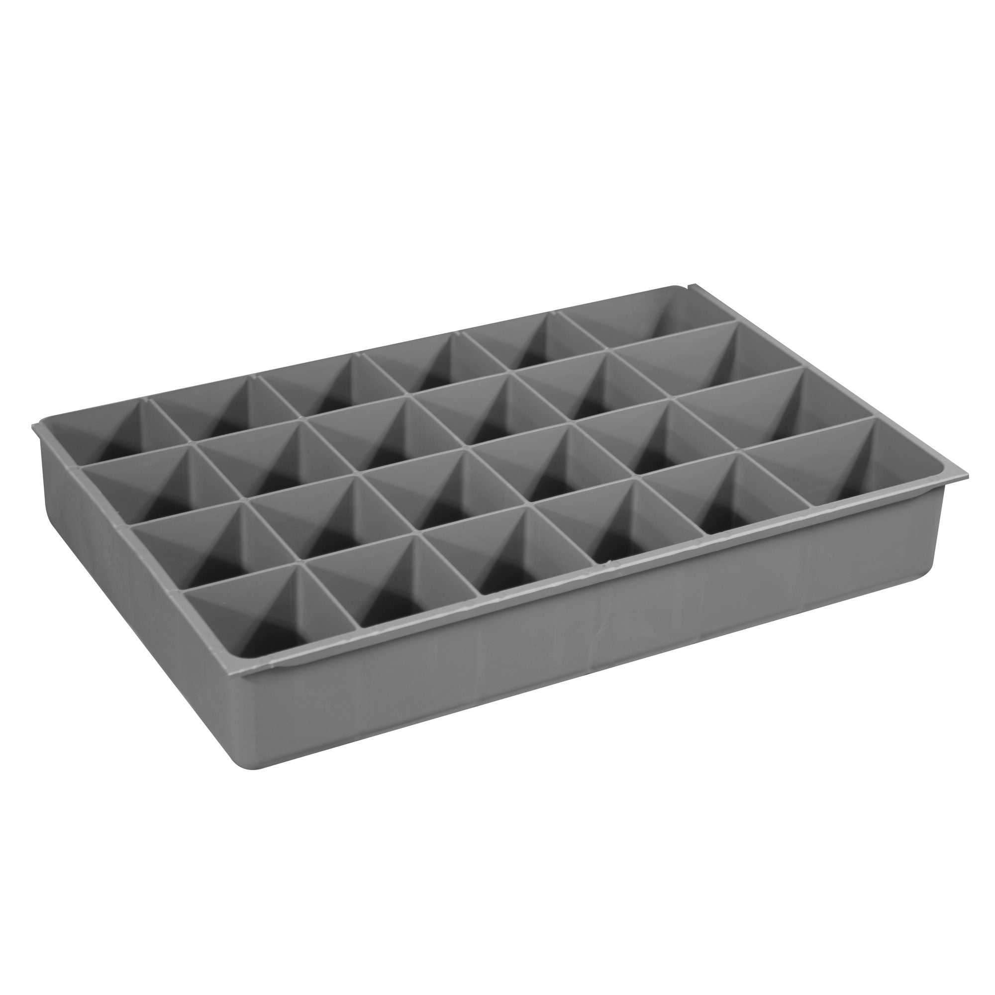 24 Hole Plastic Compartment Tray Insert