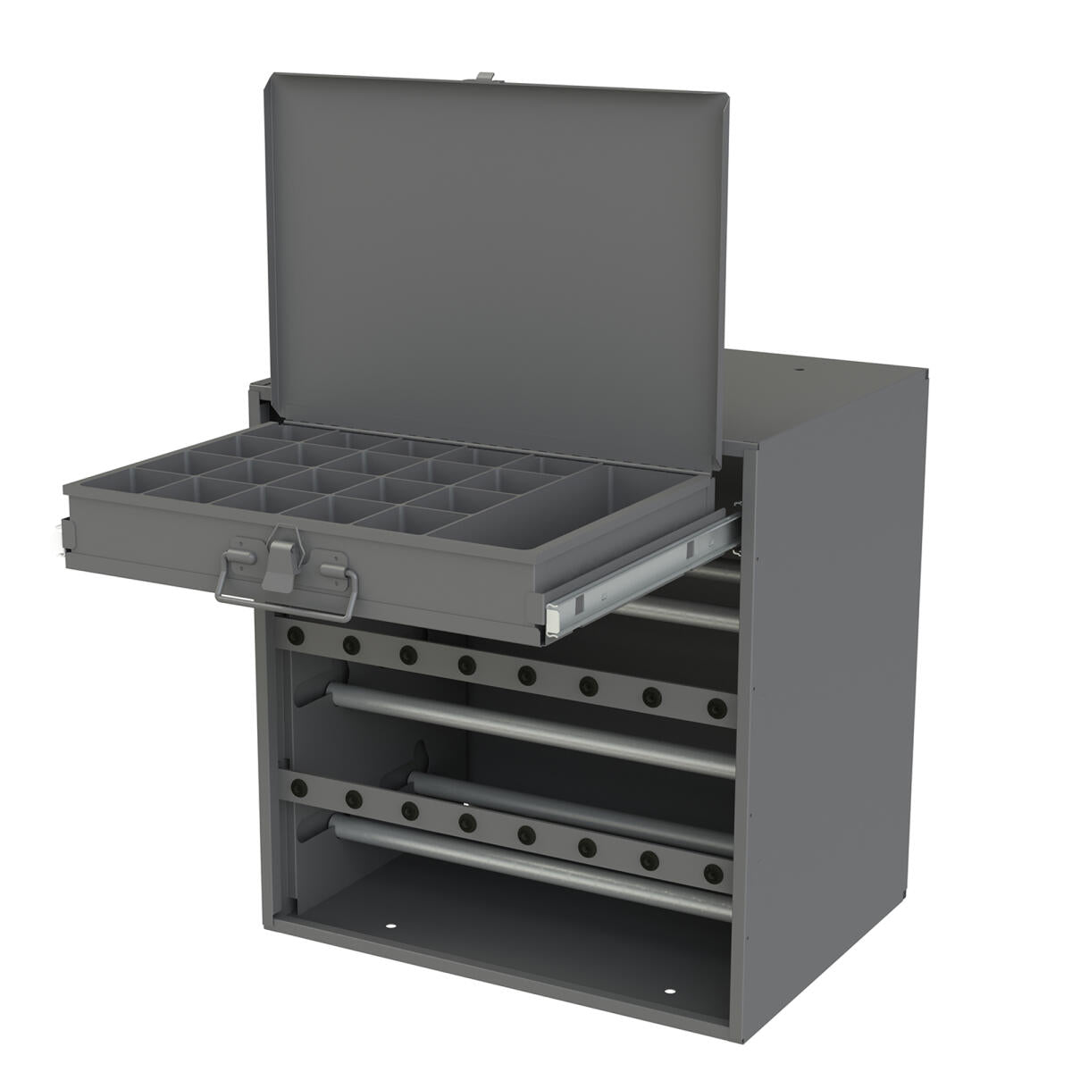 20 Compartment Metal Storage Cabinet for Wires and Terminals