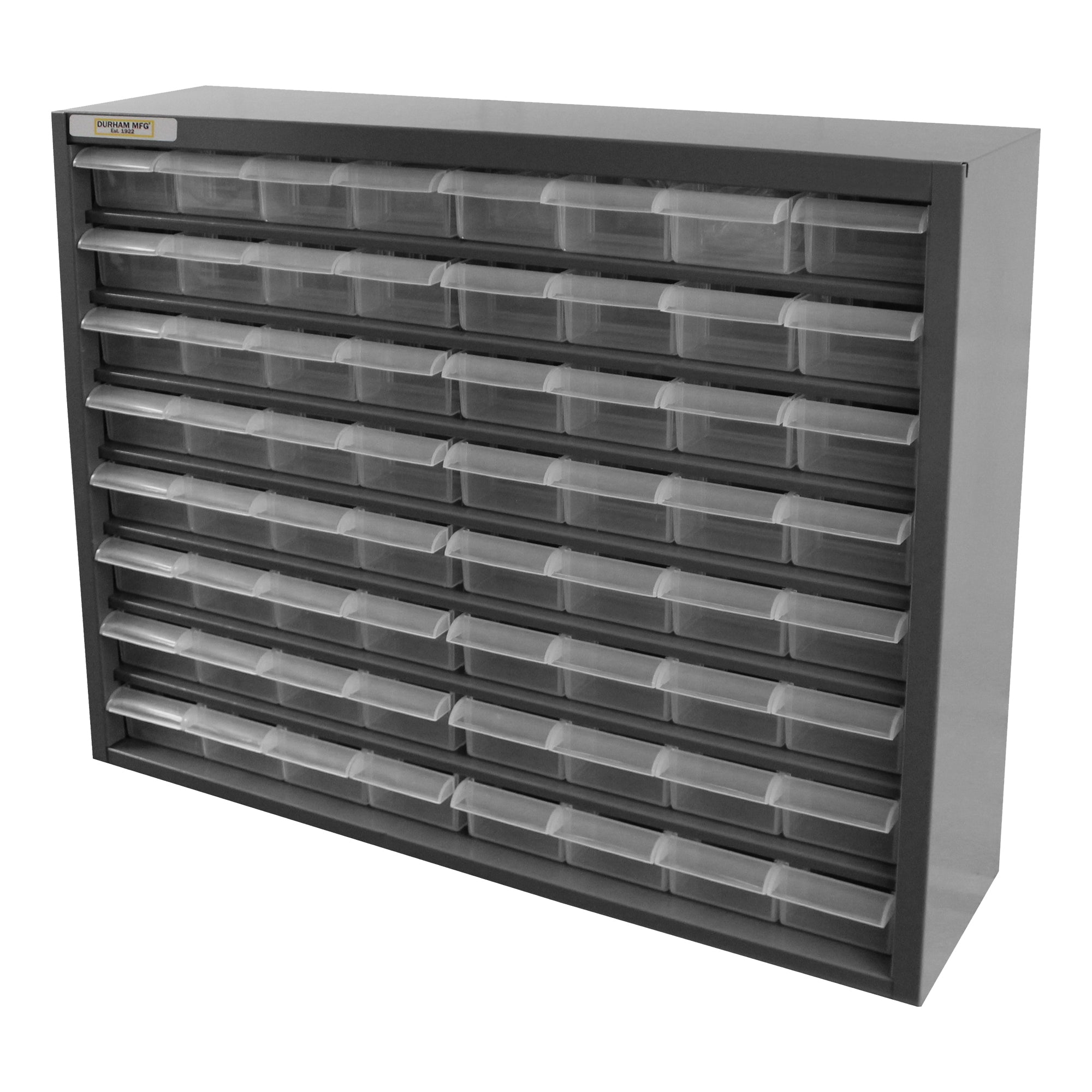 64 Plastic Drawer Metal Storage Rack Cabinet