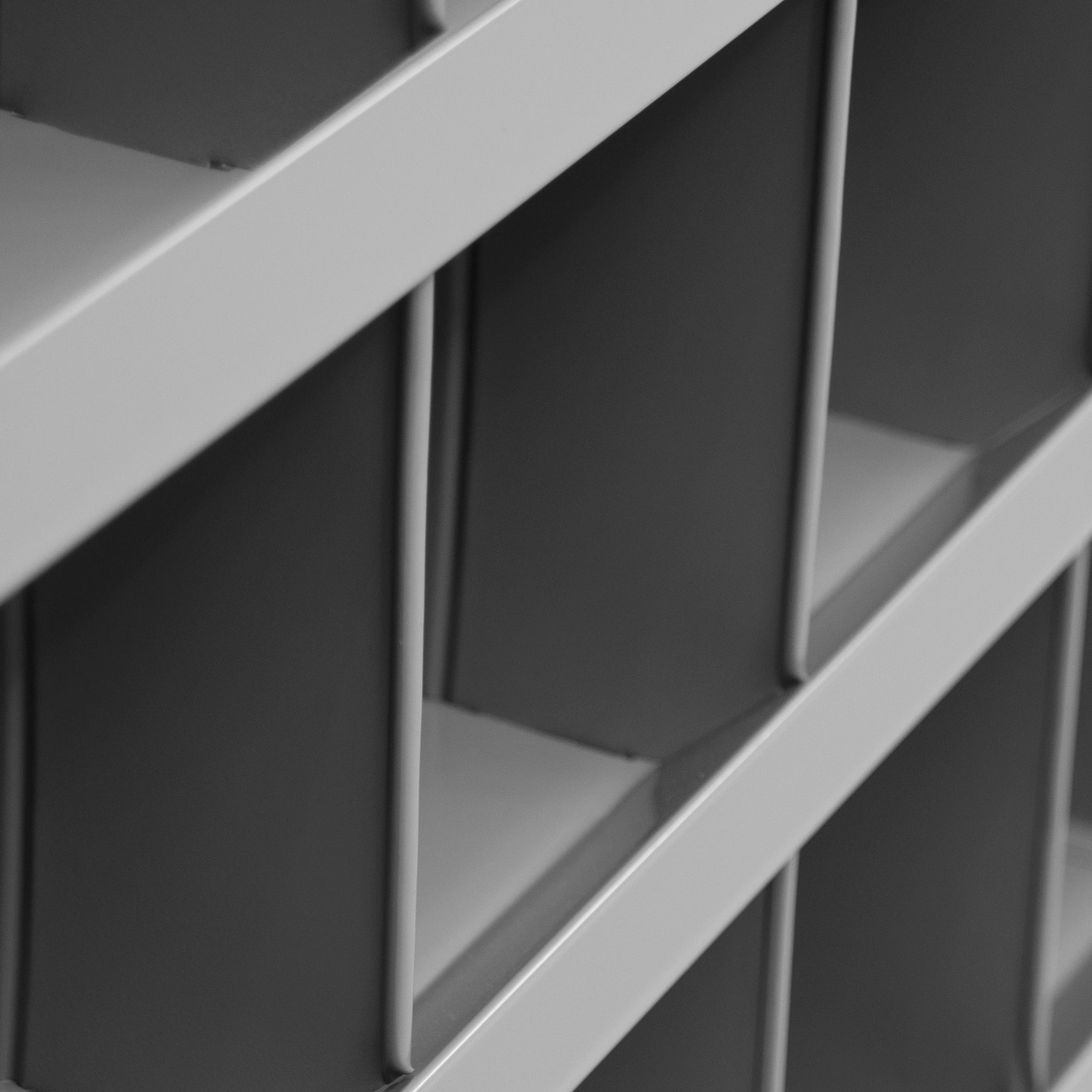 32 Hole Metal Divider Bin 9" Deep