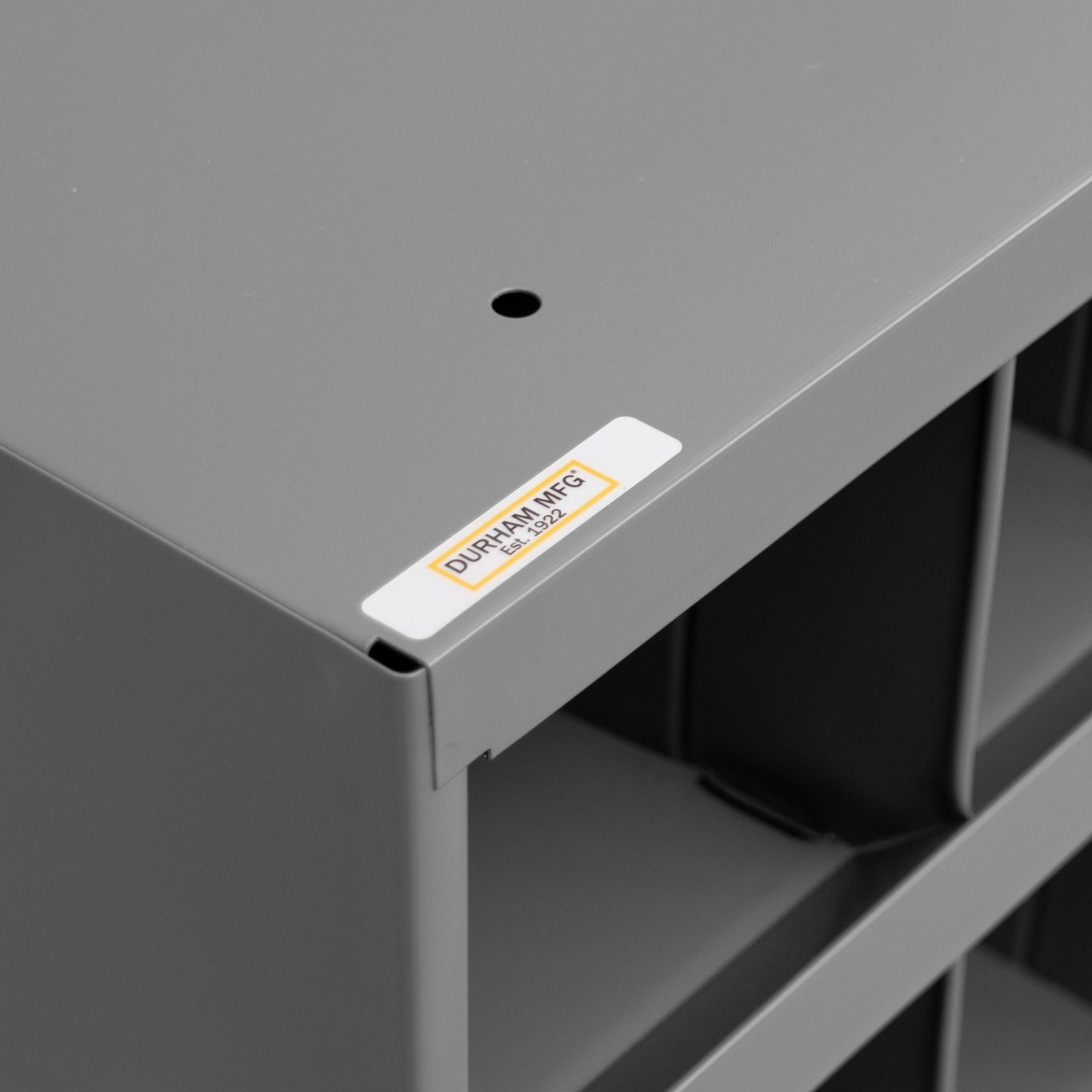 32 Hole Metal Divider Bin 9" Deep