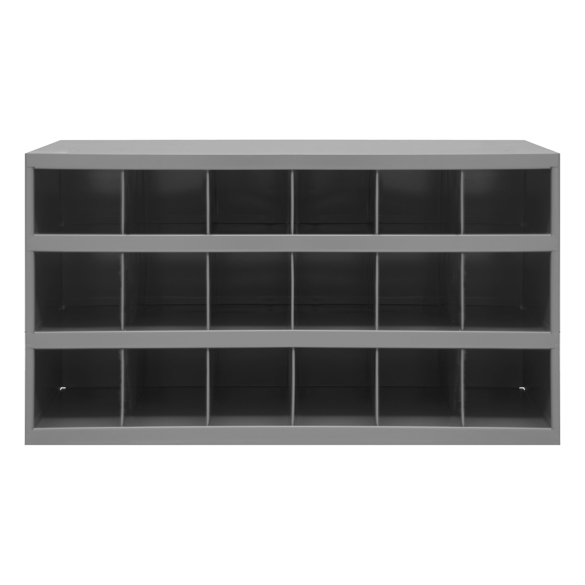 18 Hole Metal Divider Bin 12" Deep