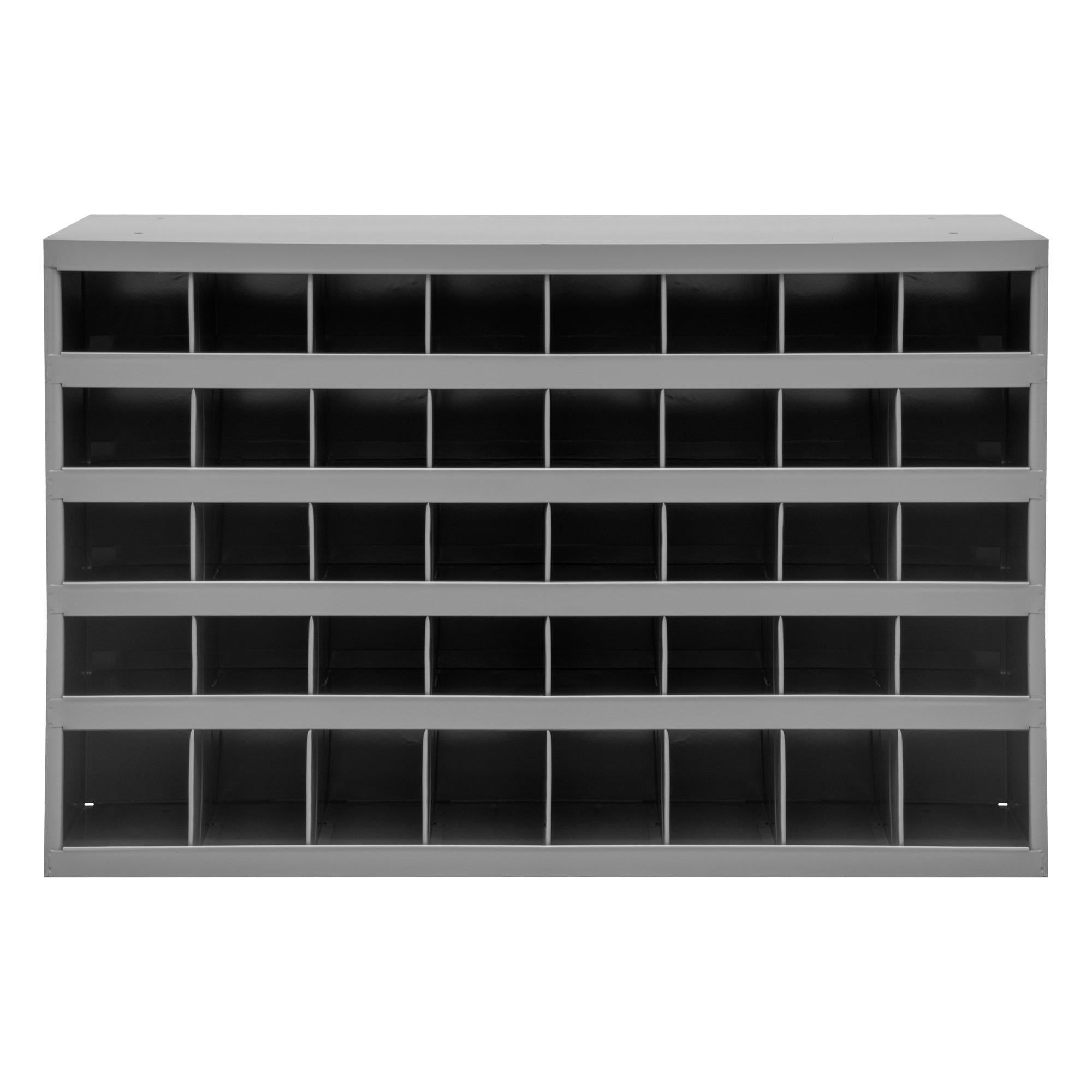 40 Hole Metal Divider Bin 12" Deep