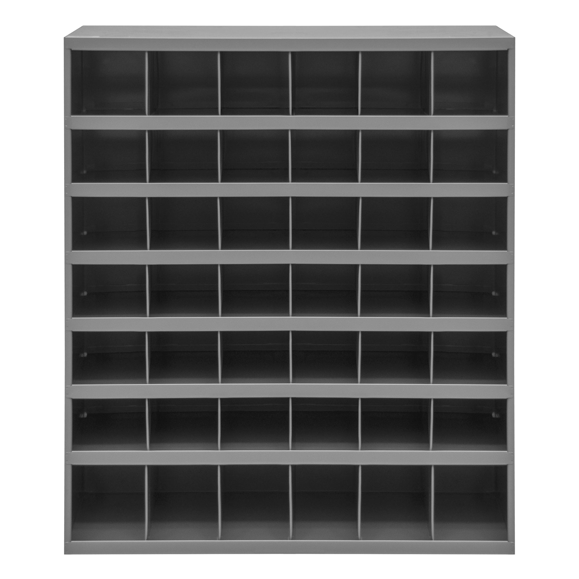 42 Hole Metal Divider Bin 12" Deep