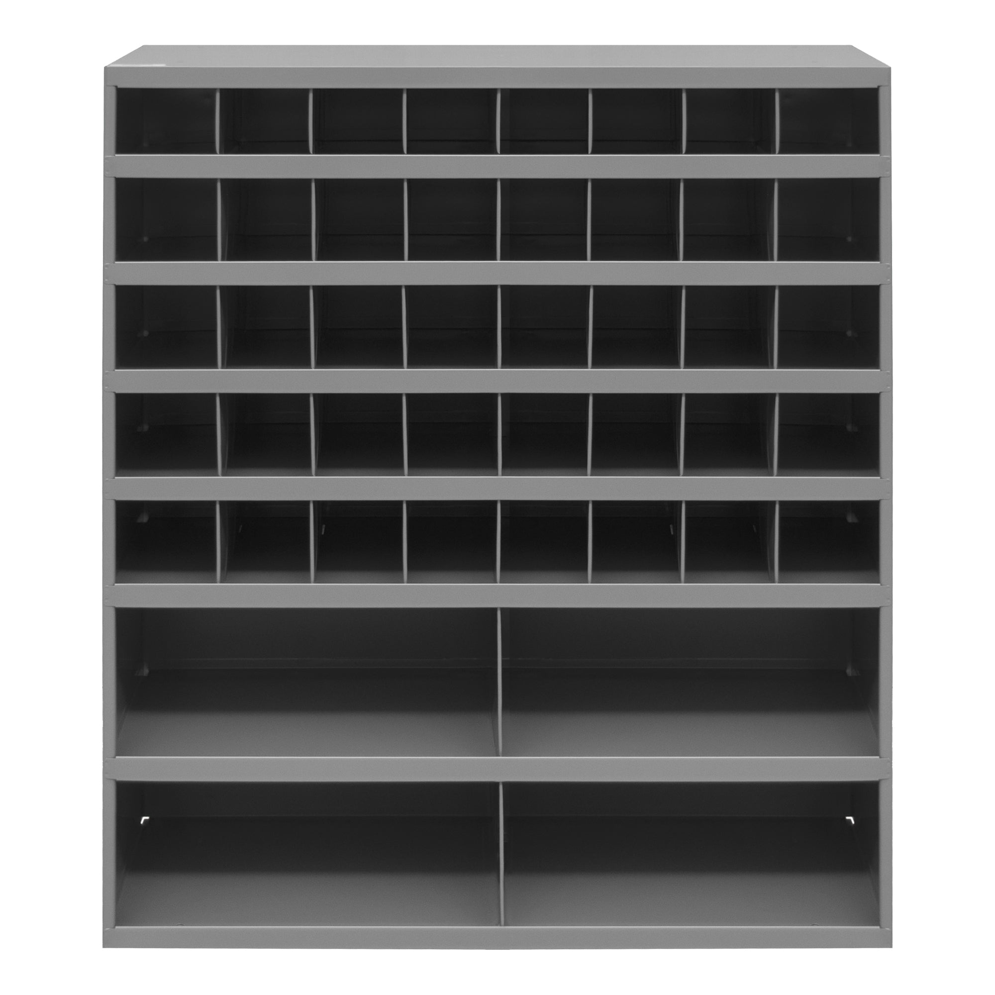 44 Hole Metal Divider Bin 12" Deep