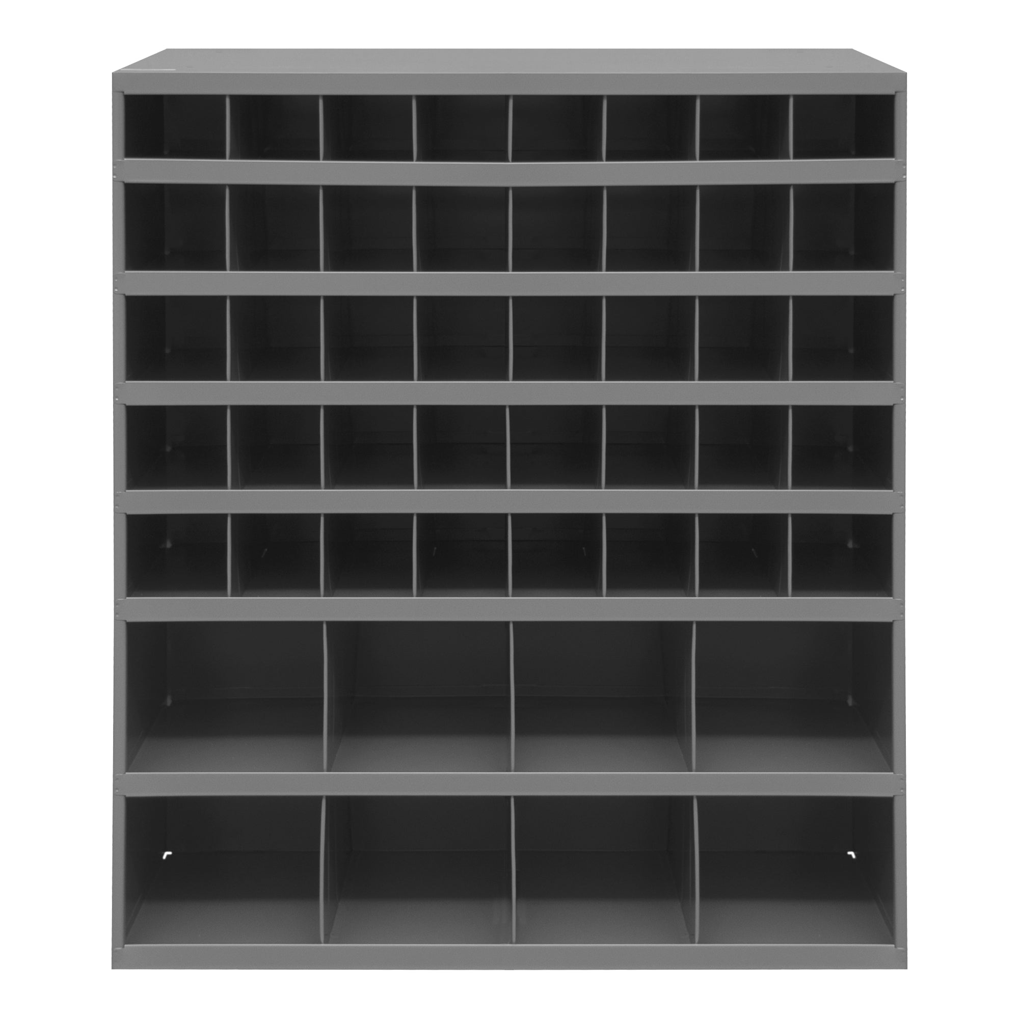 48 Hole Metal Divider Bin 12" Deep