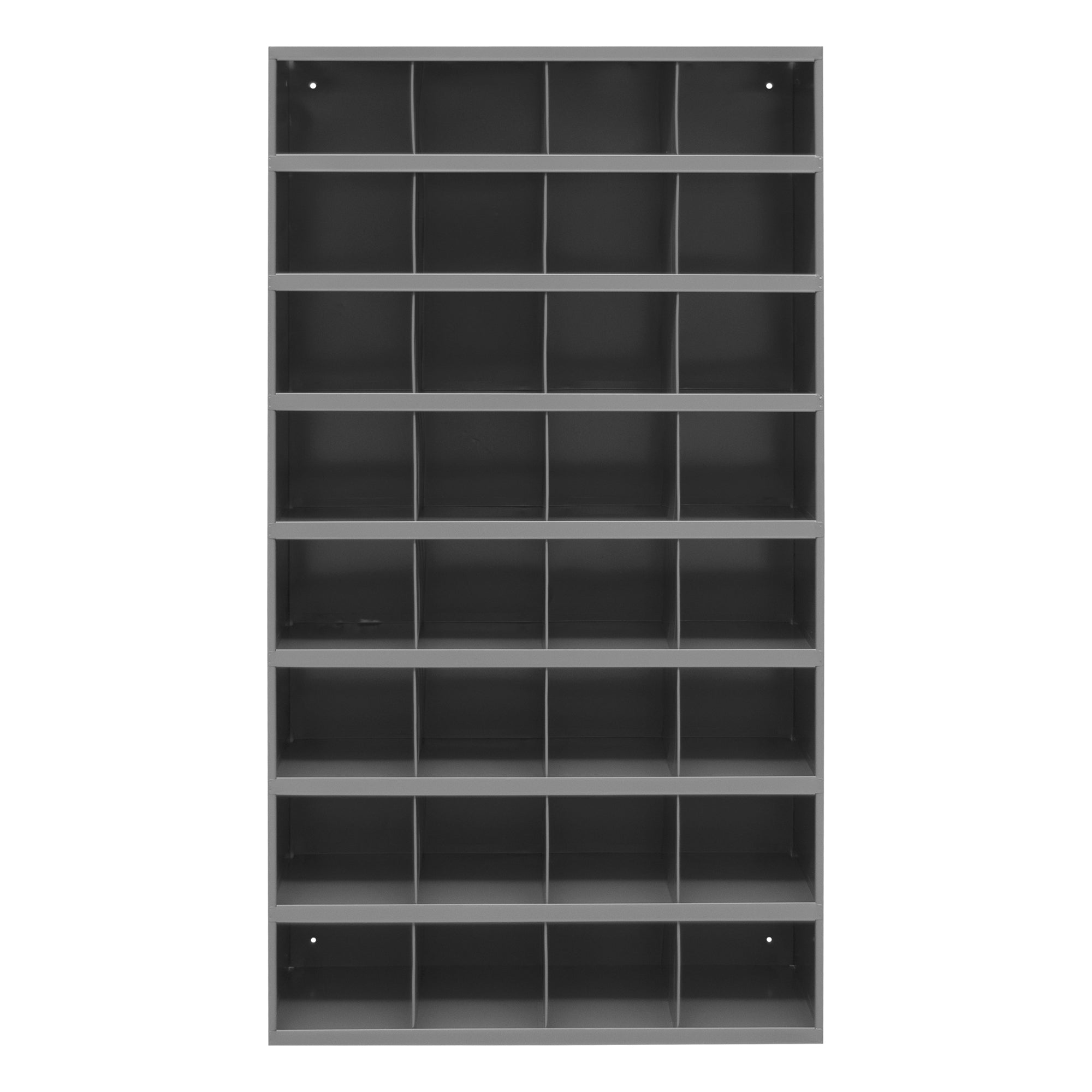 32 Hole Metal Divider Tall Bin 12" Deep