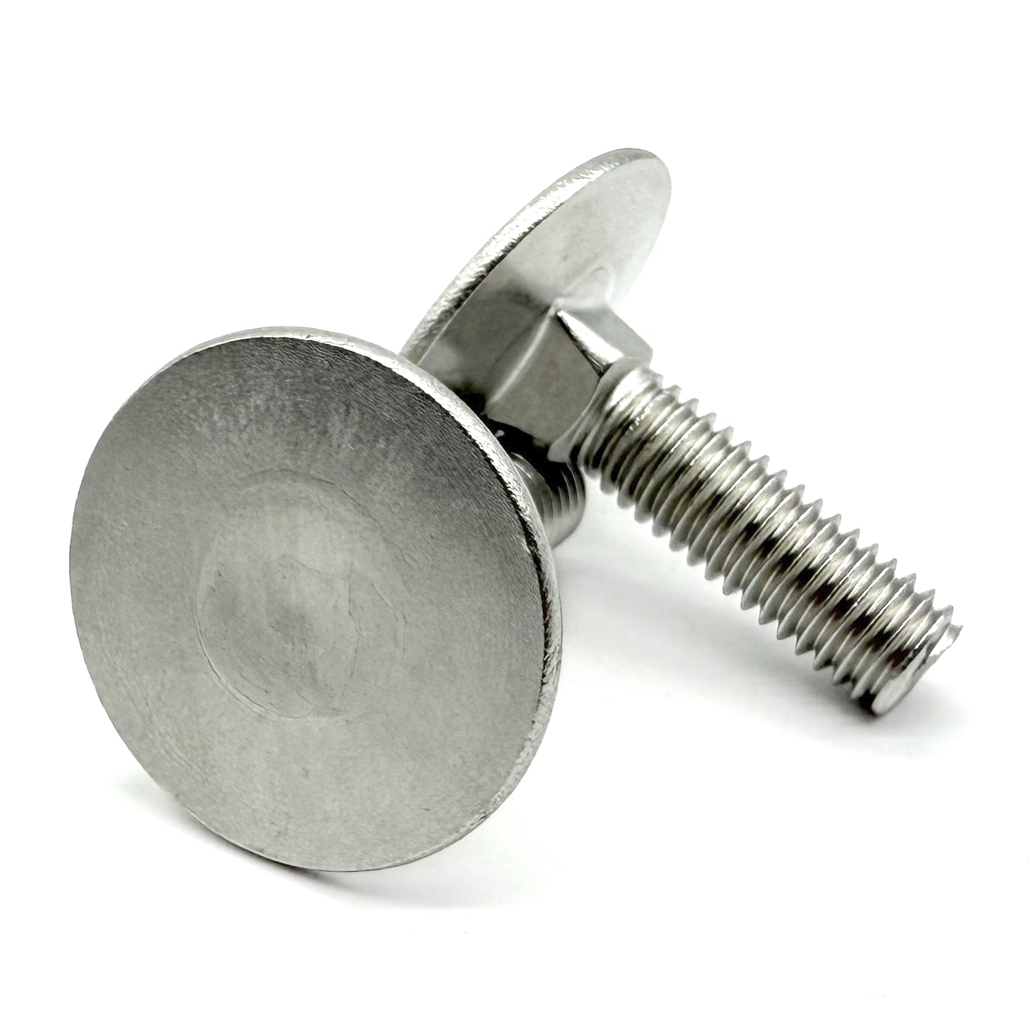 1/2"-13x3" Stainless Steel Round Head Square Neck Elevator Bolt