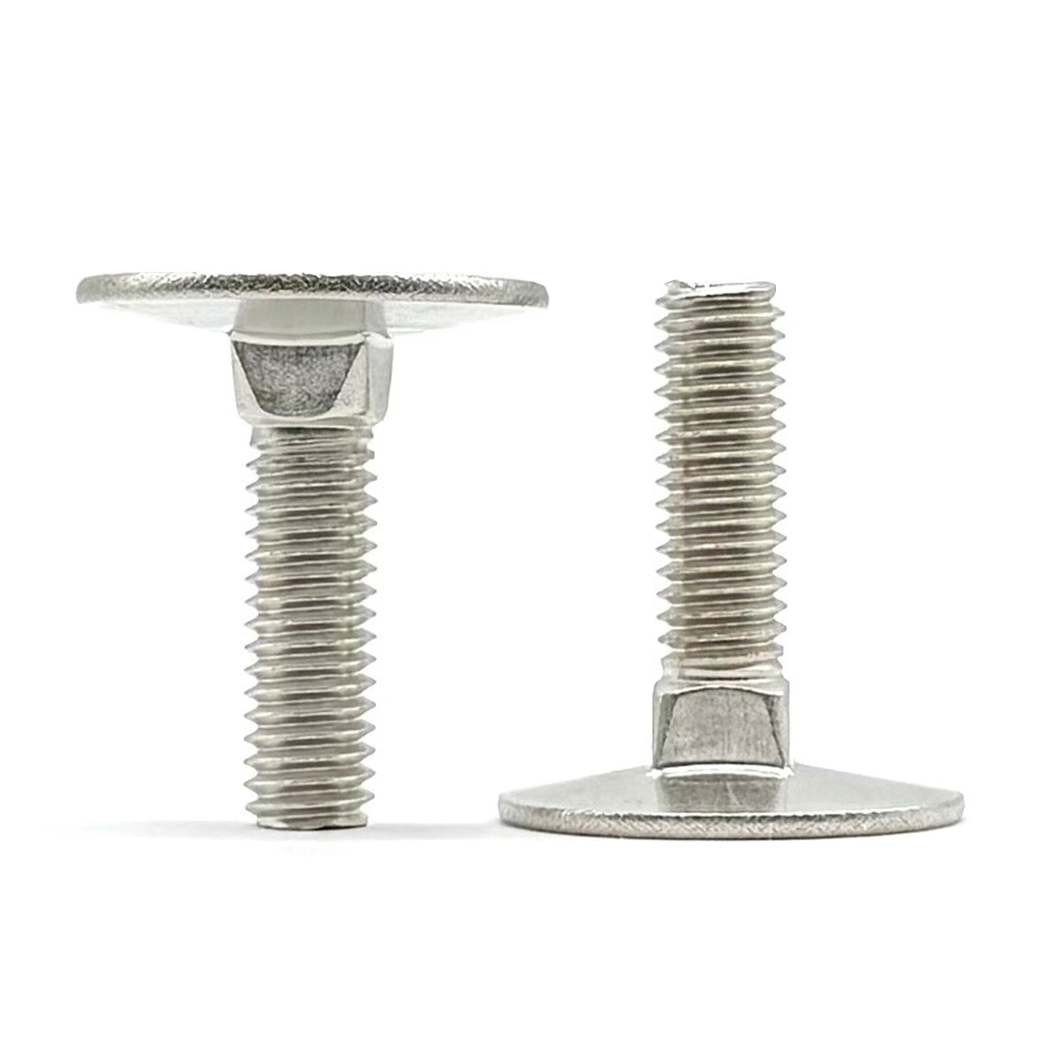 1/4"-20x1" Stainless Steel Round Head Square Neck Elevator Bolt