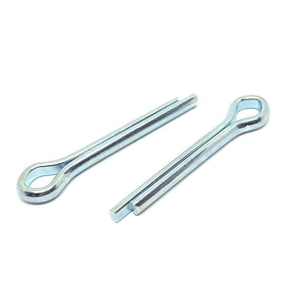 3/16x2" Steel Extended Prong Cotter Pin Zinc