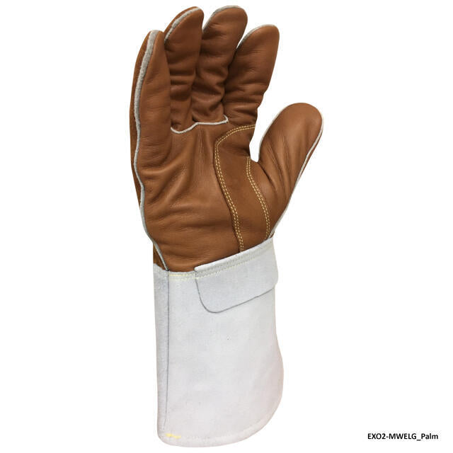 EXO MIG Welder Grain Leather Gloves