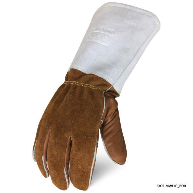 EXO MIG Welder Grain Leather Gloves