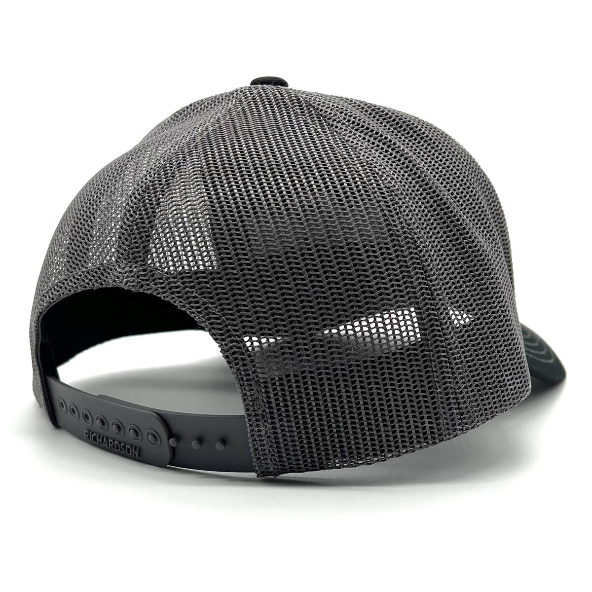 Black & Gray BoltsandNuts.com Adjustable Embroidered Logo Hat