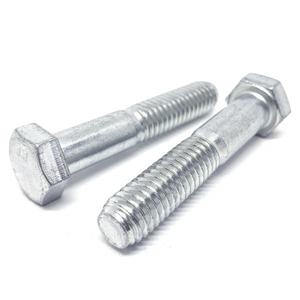 M8-1.0x35 Class 8.8 Hex Cap Screws Zinc Clear – BoltsandNuts.com