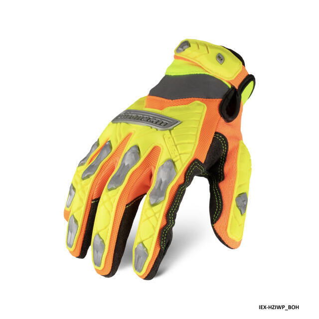 Ironclad Impact Touch Screen Hi-Viz Waterproof Gloves
