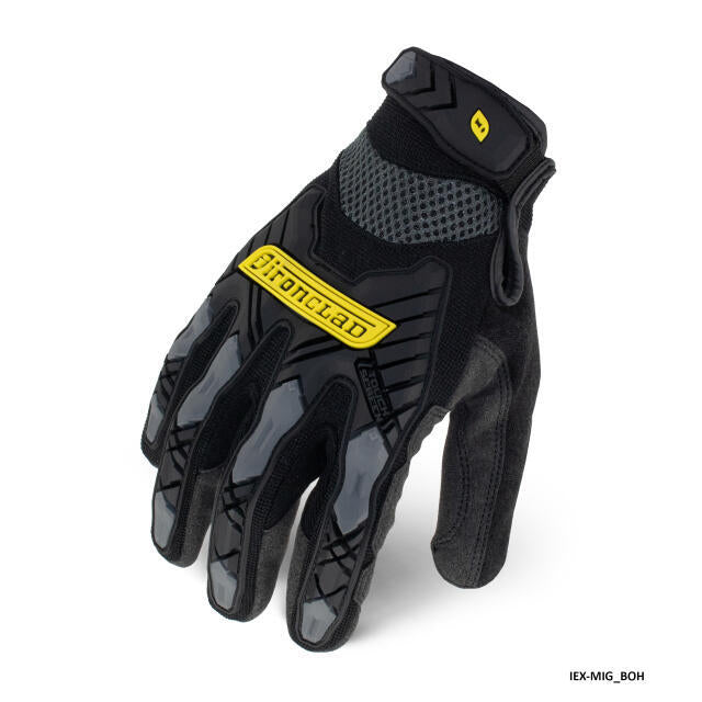 Ironclad Impact Touch Screen Black Gloves
