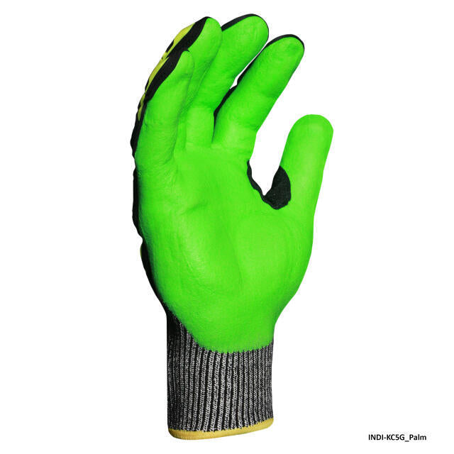 KONG 360 Deg. Industrial Impact Knit Cut 5 Grip Gloves