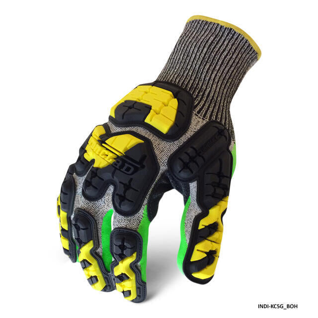 KONG 360 Deg. Industrial Impact Knit Cut 5 Grip Gloves