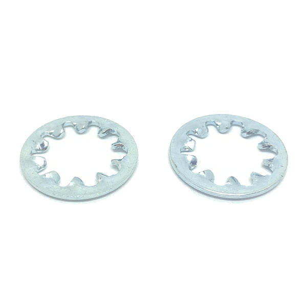 1/4" Steel Internal Tooth Lock Washer Zinc