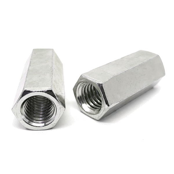 7/8-9x2-1/2" 18-8 Stainless Steel Coupling Nuts