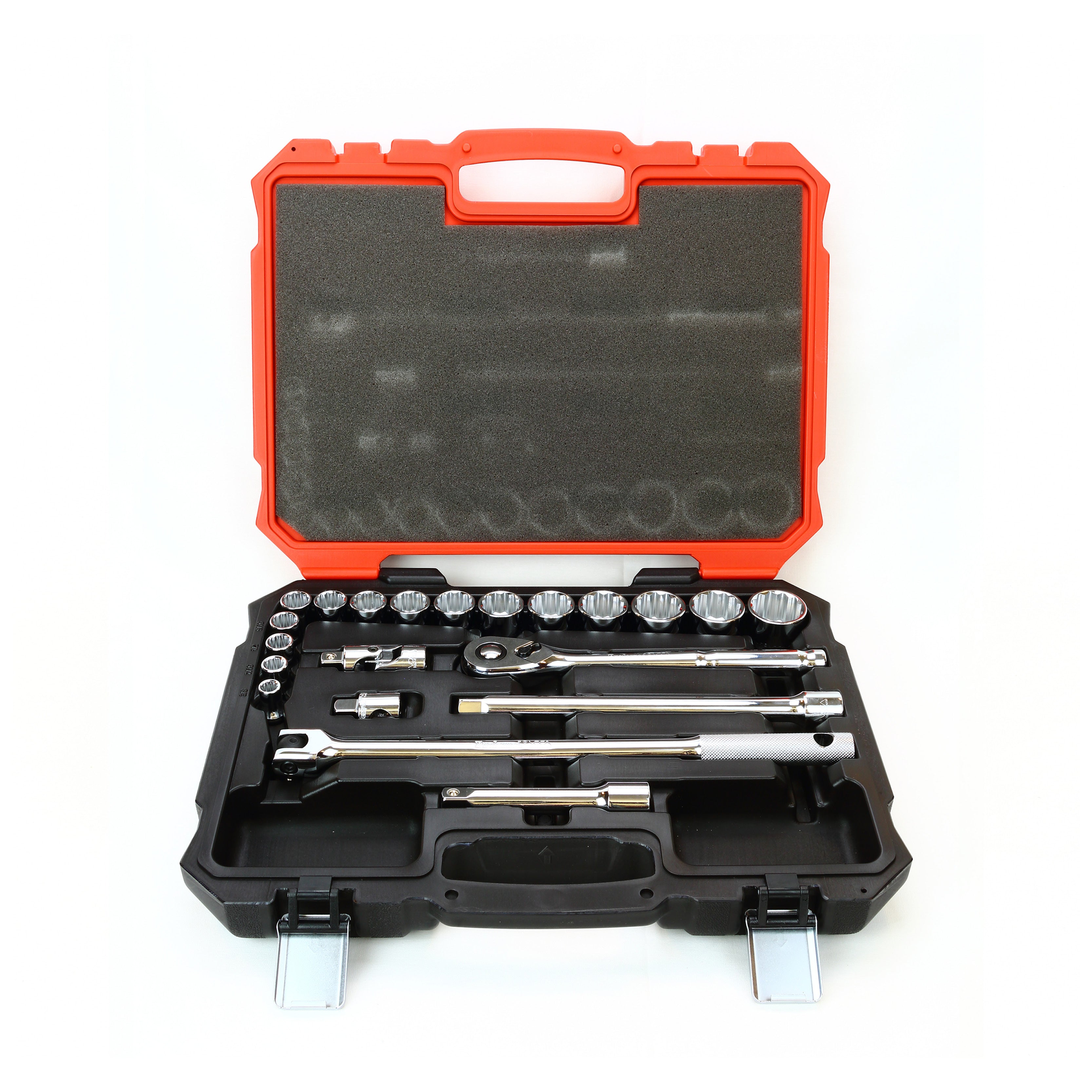 21 Piece Proferred Socket Master Set Inch (1/2" Drive)