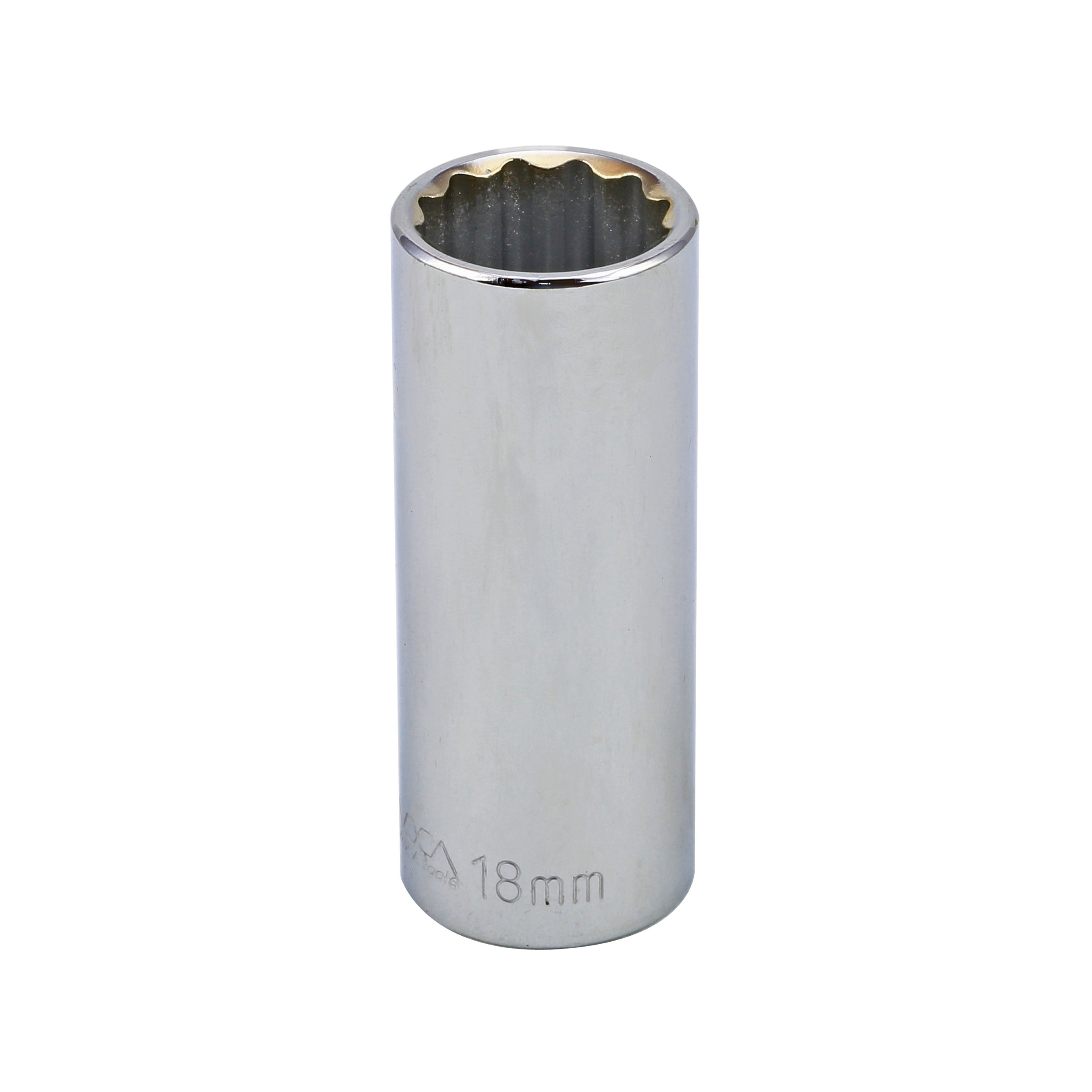 18MM - 3/8" Drive 12 Point Metric Deep Socket