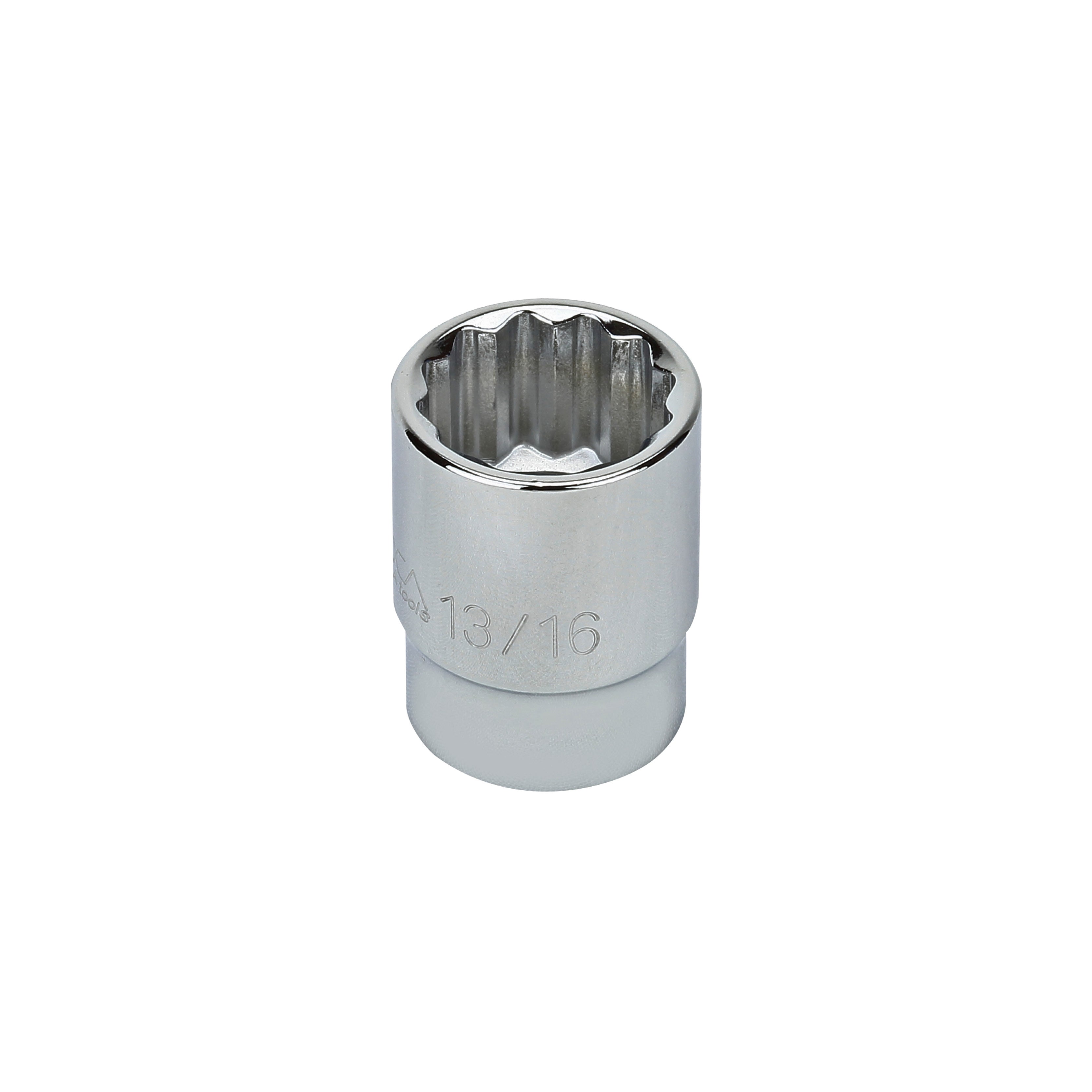 13/16" - 1/2" Drive 12 Point Inch Socket