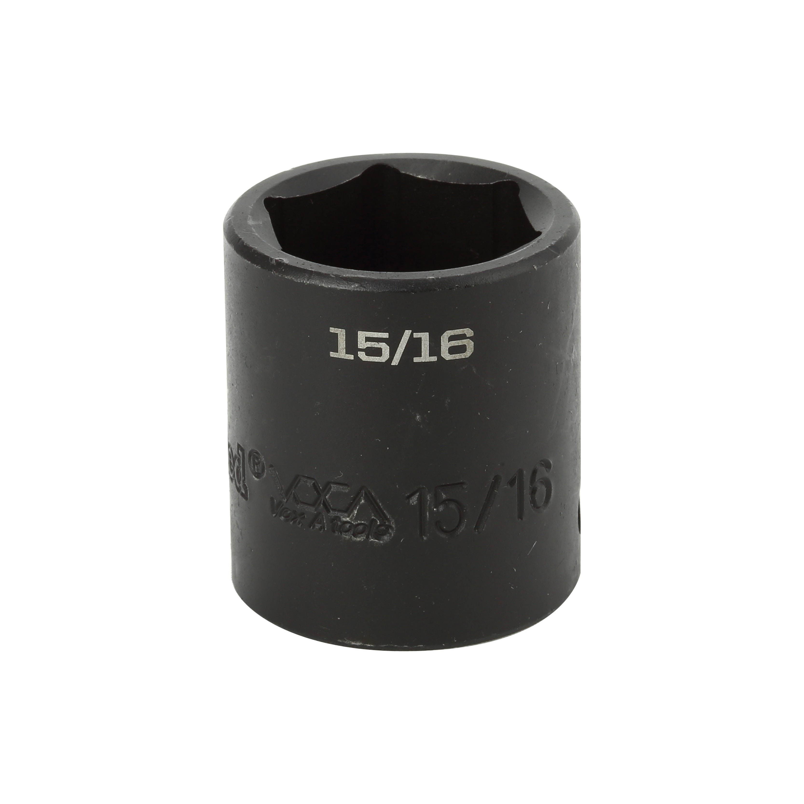 15/16" - 1/2" Drive 6 Point Inch Impact Socket Impact