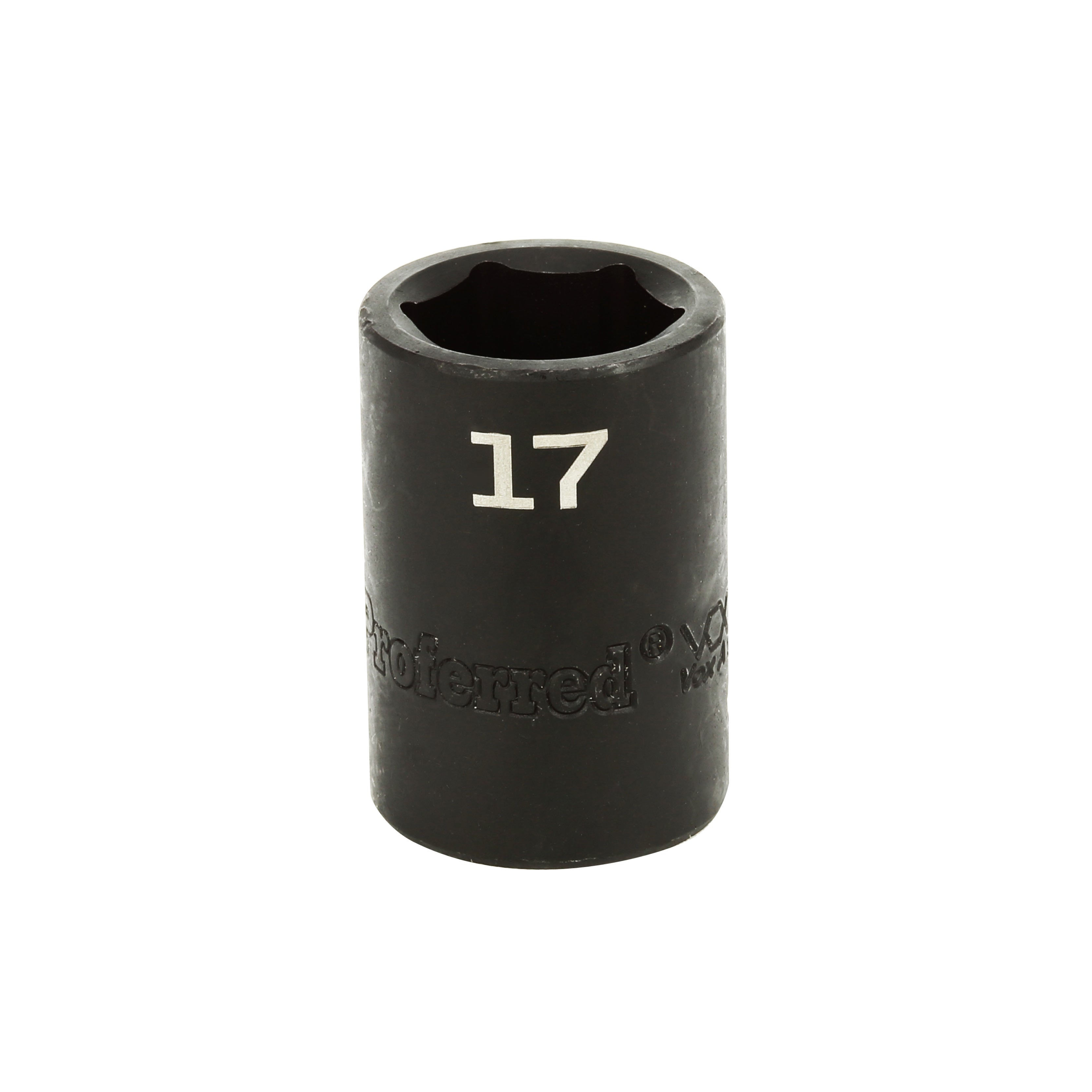 17MM -1/2" Drive 6 Point Metric Impact Socket Impact