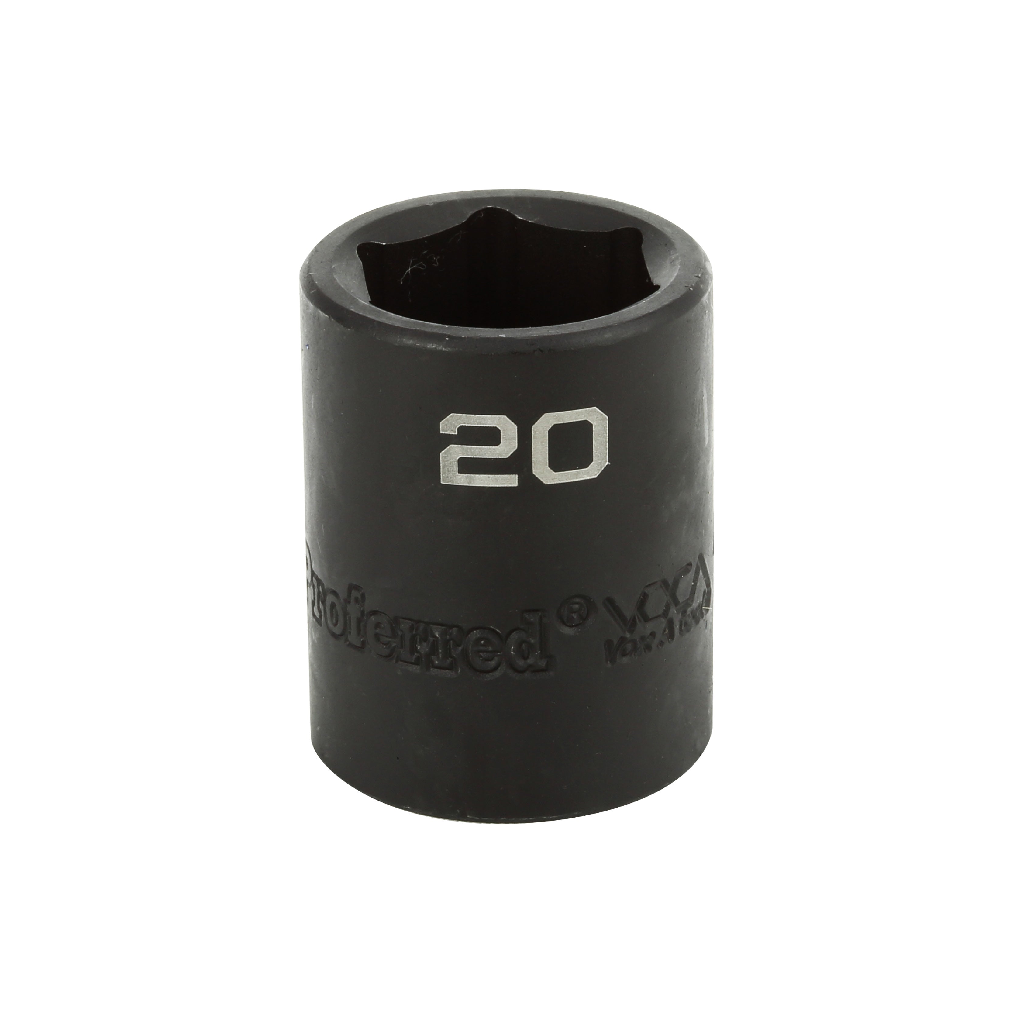 20MM -1/2" Drive 6 Point Metric Impact Socket Impact