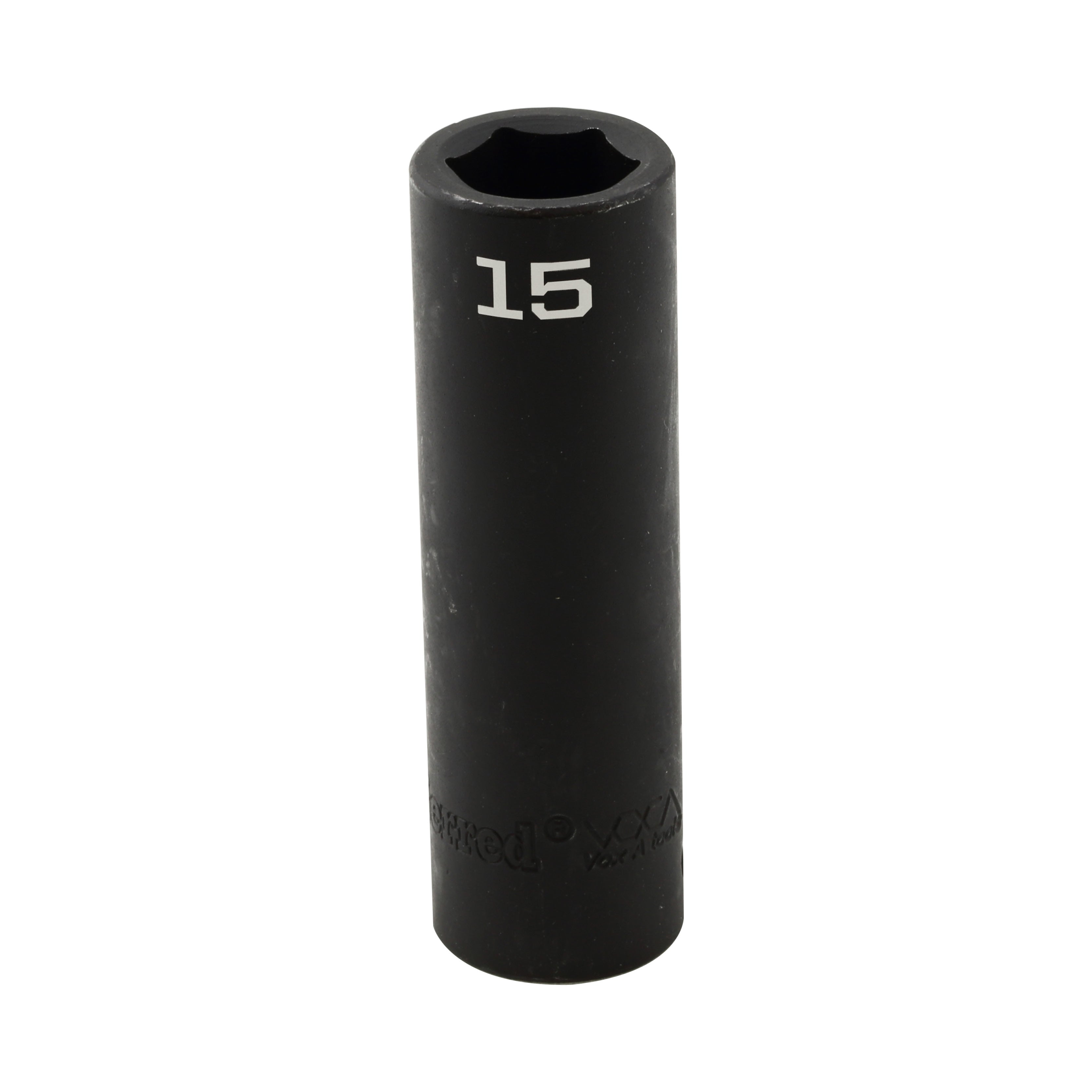 15MM - 1/2" Drive 6 Point Metric Deep Impact Socket Impact
