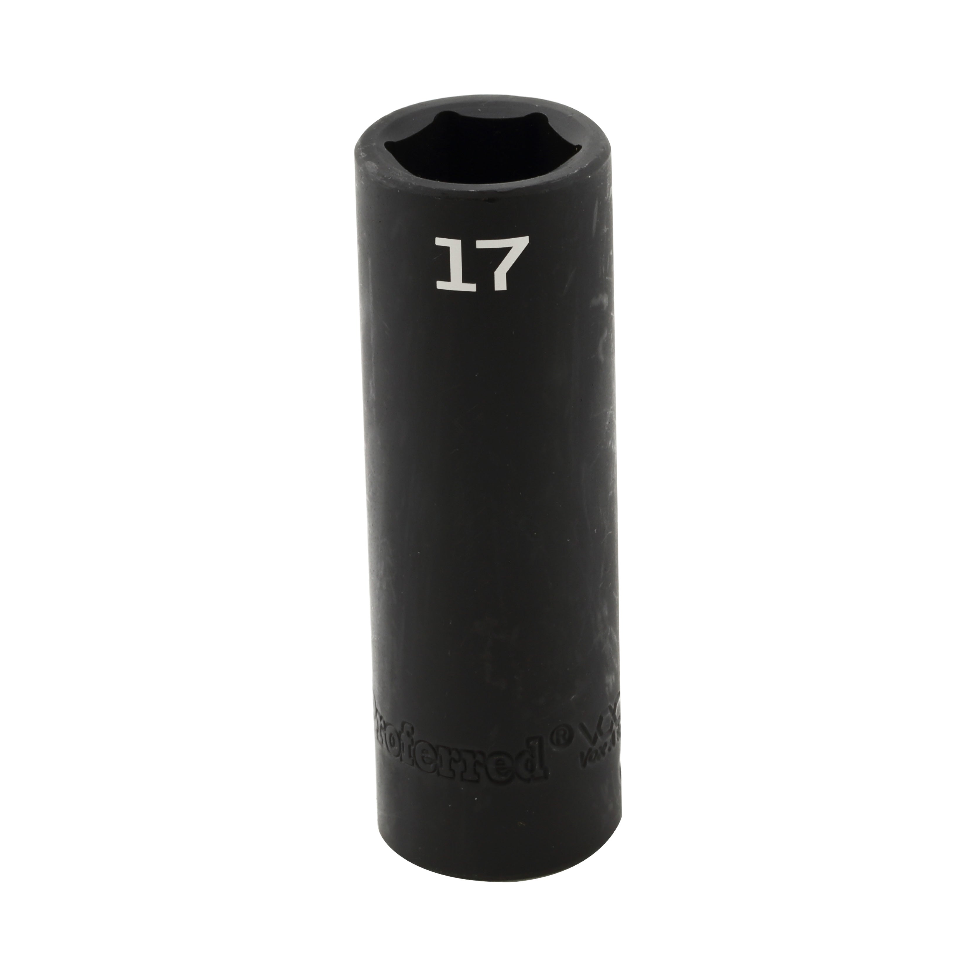 17MM - 1/2" Drive 6 Point Metric Deep Impact Socket Impact