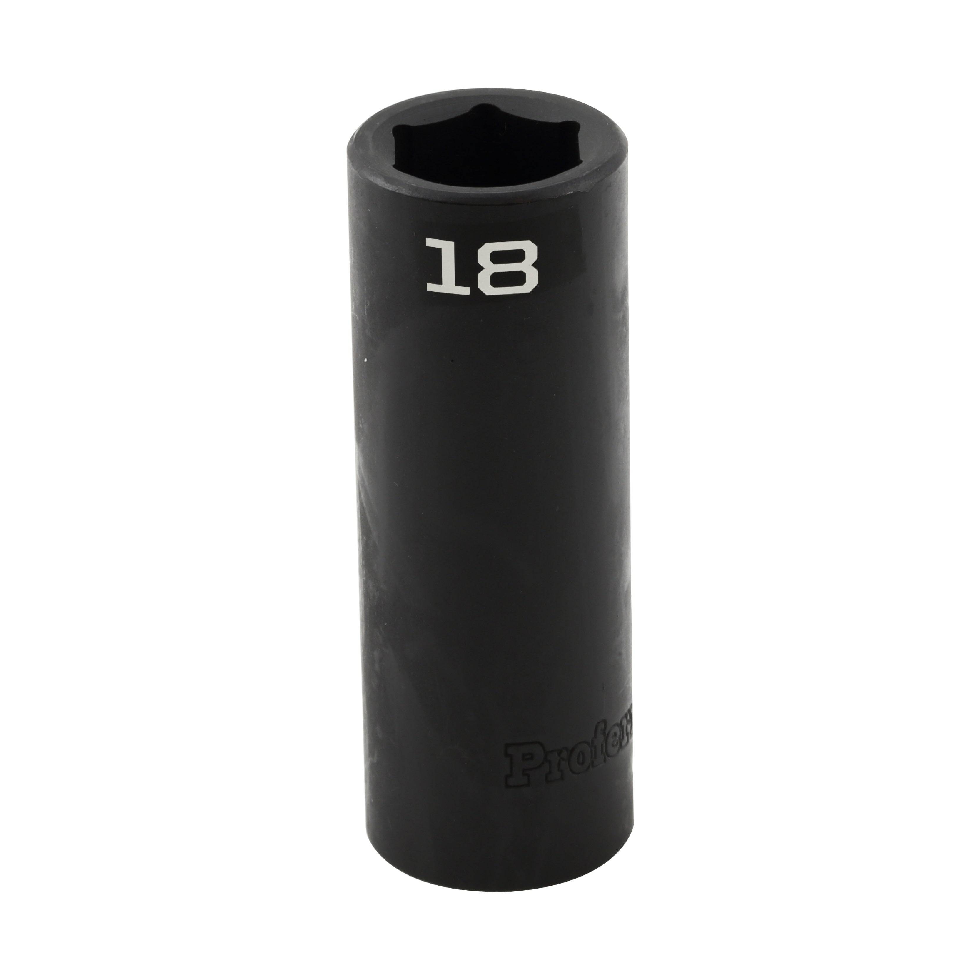 18MM - 1/2" Drive 6 Point Metric Deep Impact Socket Impact